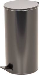 Урна мусорная с педалью, 40 литров, черный